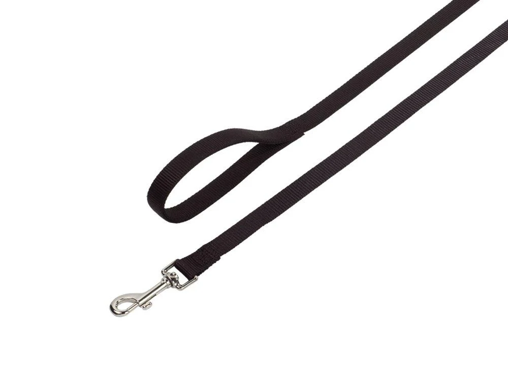Nobby Leash Classic black L: 120 cm W: 25 mm 1 piece black width 25 mm