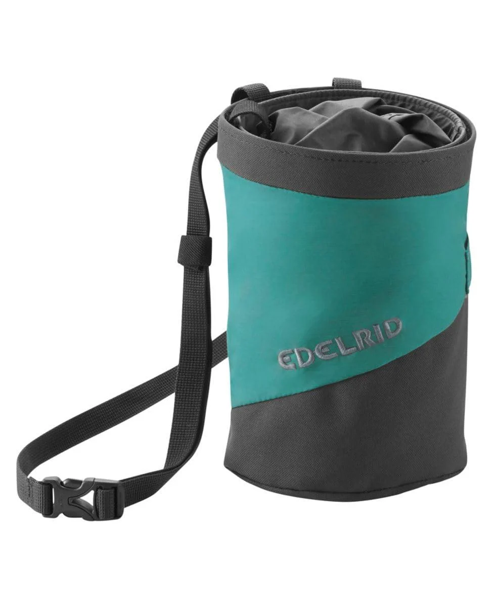 EDELRID Unisex Adult Chalk Bag Splitter Twist One Size 308 lapis