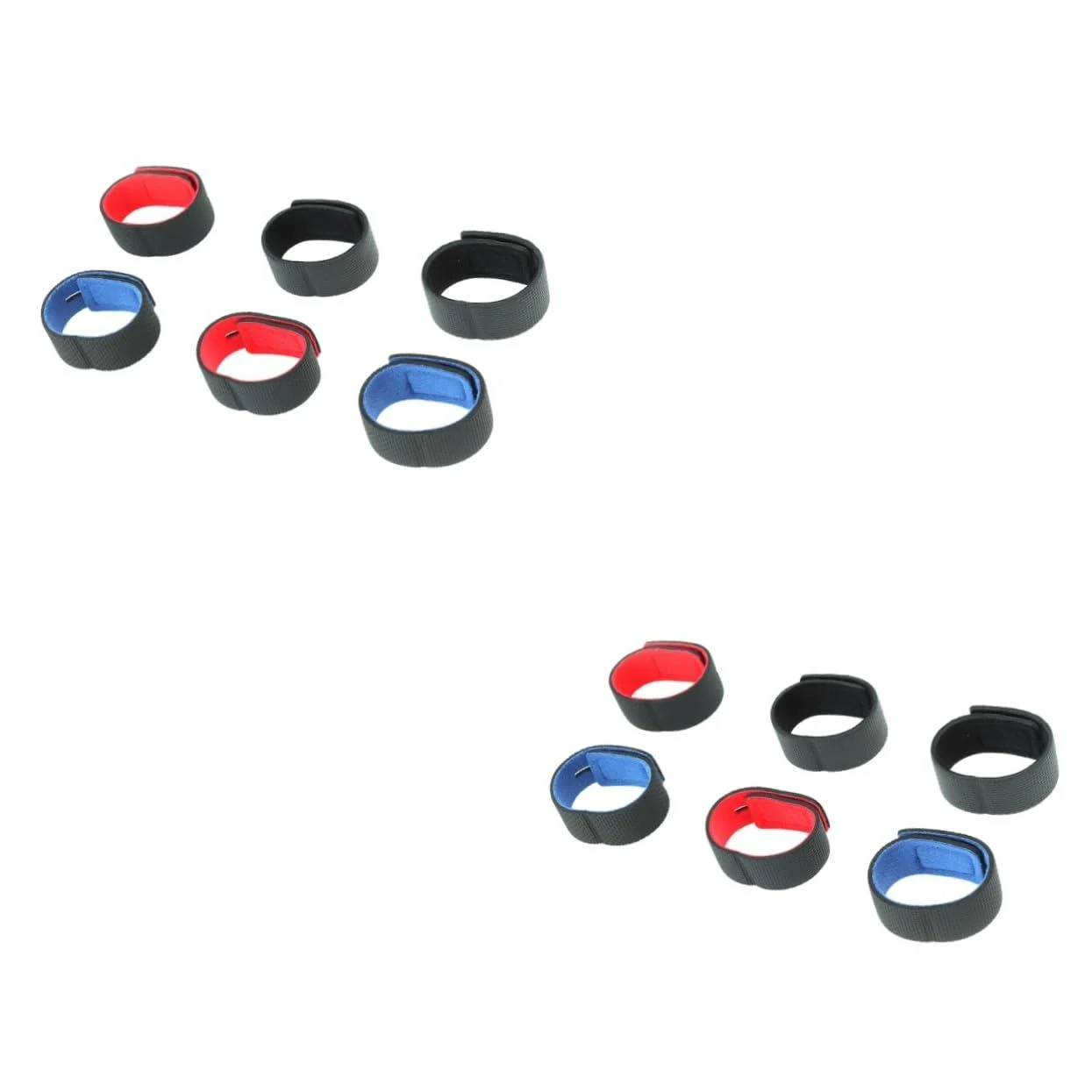 Uonlytech 12 Pcs Adhesive Tape Elasticated Stretch Multipurpose Straps Securing Straps Fishing