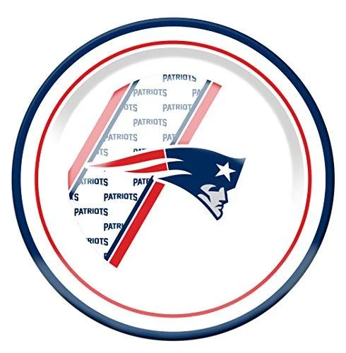 NFL New England Patriots Melamine Dinner Plate - Duck House