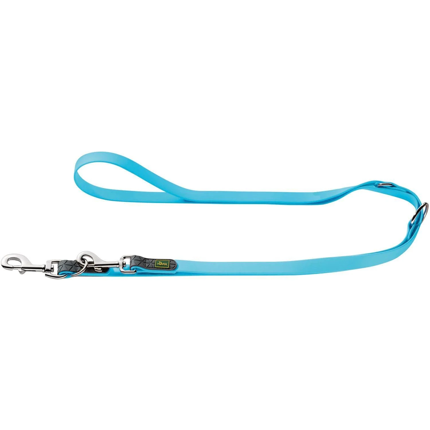 HUNTER CONVENIENCE Adjustable dog leash plastic material 1.5 x 200 cm turquoise turquoise 1.5 x 200 cm