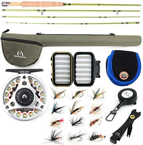 Maximcatch ultra-lite fly rod Bach Panfish/Forelle fishing in 6 /6 6 /7 /7 6 1/2/3 WT Ultra-Lite Rod Combo 7'0 '' 3wt 4 parts