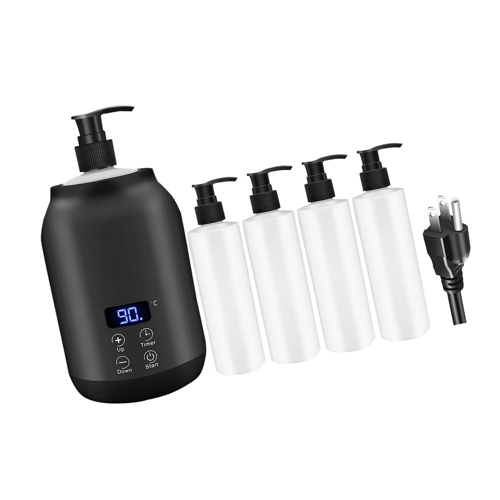 Portable Electric Oil Warmer for Sessions, black - Generic