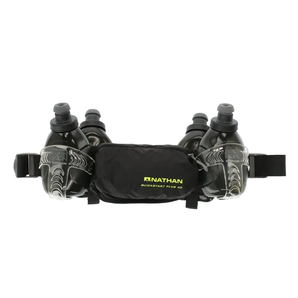 Nathan Unisex Adult Quickstart Plus 40-1.2 l Black Os Hydr-Belts 0 One Size