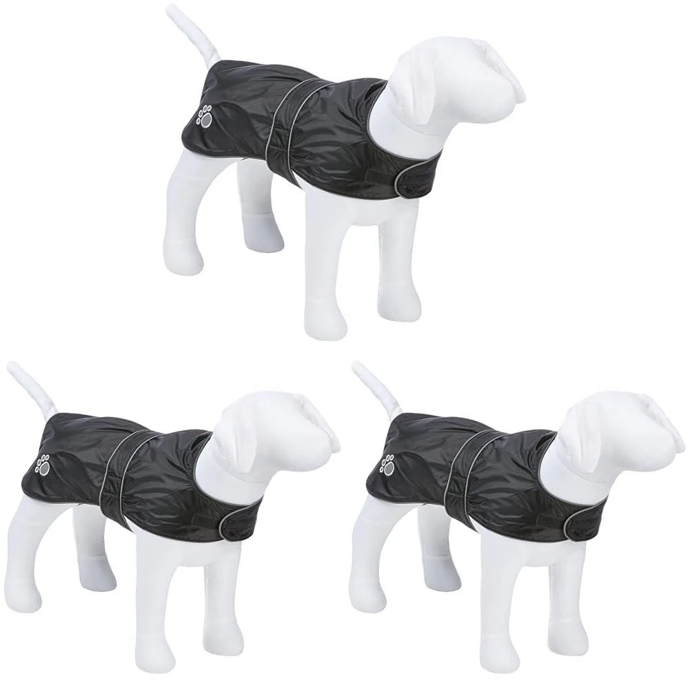 Trixie 30515 Coat Orl ans M: 45 cm black (pack of 3) Black 45CM (M) (pack of 3)