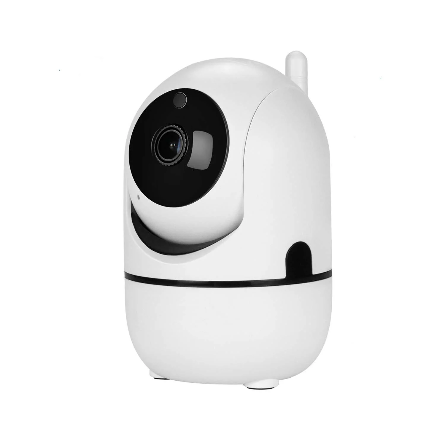 YUNSYE WiFi Home Camera Pet Camera Baby/Dog/Cat/Pet Camera with App Indoor Security Camera 1080P Night Vision 2-Way Audio Motion Sound Detection Works (White)