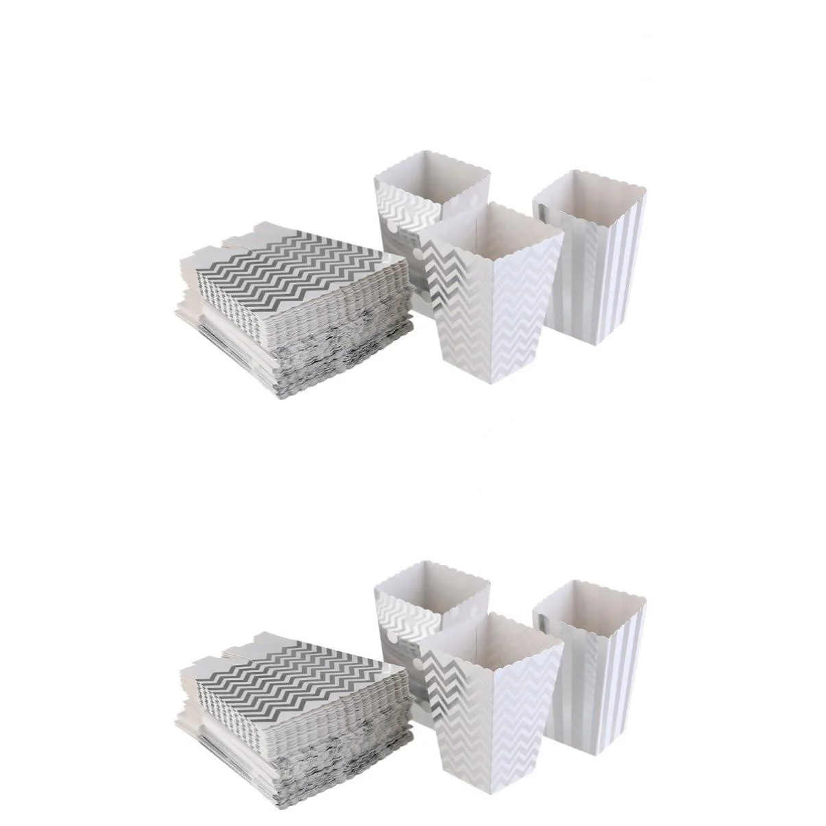 Gadpiparty Popcorn Carton 72 Pcs Boxes Party Candy Cartons Cardboard Popcorn Disposable Storage Container