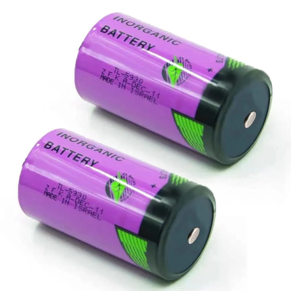 (Pack of 2) TL-5930 3.6V Battery 19000mAh for Tadiran TL-5930 Series Size D