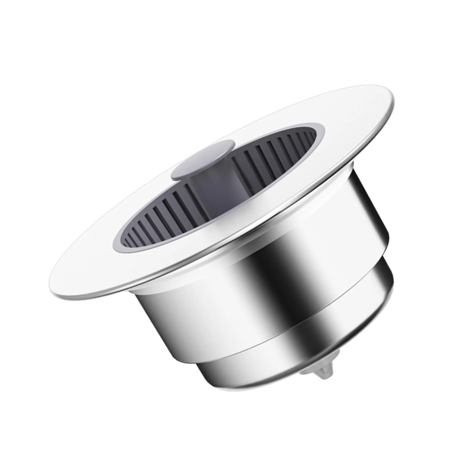 Upgraded Sink Filter Bathroom Shower Hair Filter Catch Drain Cover Kitchen Sink Plug Strainer Hole Easy Waste Disposal Foldable Handle Filter - Kaohxzklcn
