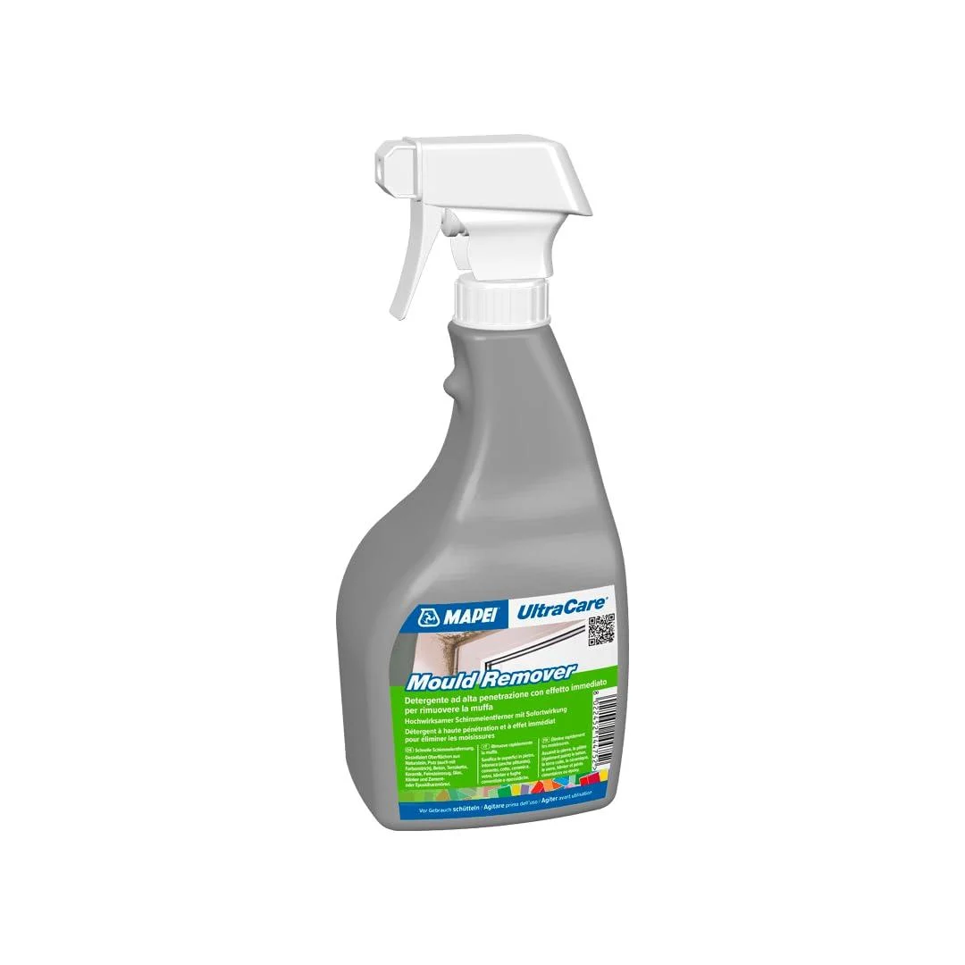 Mapei Ultracare MOULD REMOVER Anti-mould cleaner IMMEDIATE EFFECT | High penetration SPRAY to remove mold | READY TO USE Nebulizer 750 ml.
