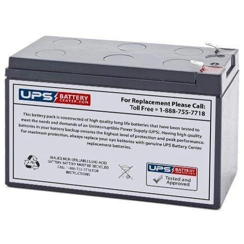AP-1270F2 12 Volt 7.2 Ah SLA Replacement Battery w/ F2 Terminal