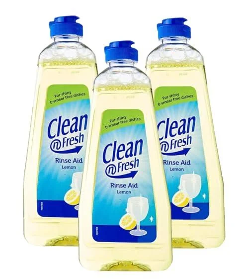 Clean'n'Fresh Rinse Aid Lemon 3 x 400ml - Janit-X All your Janitorial needs