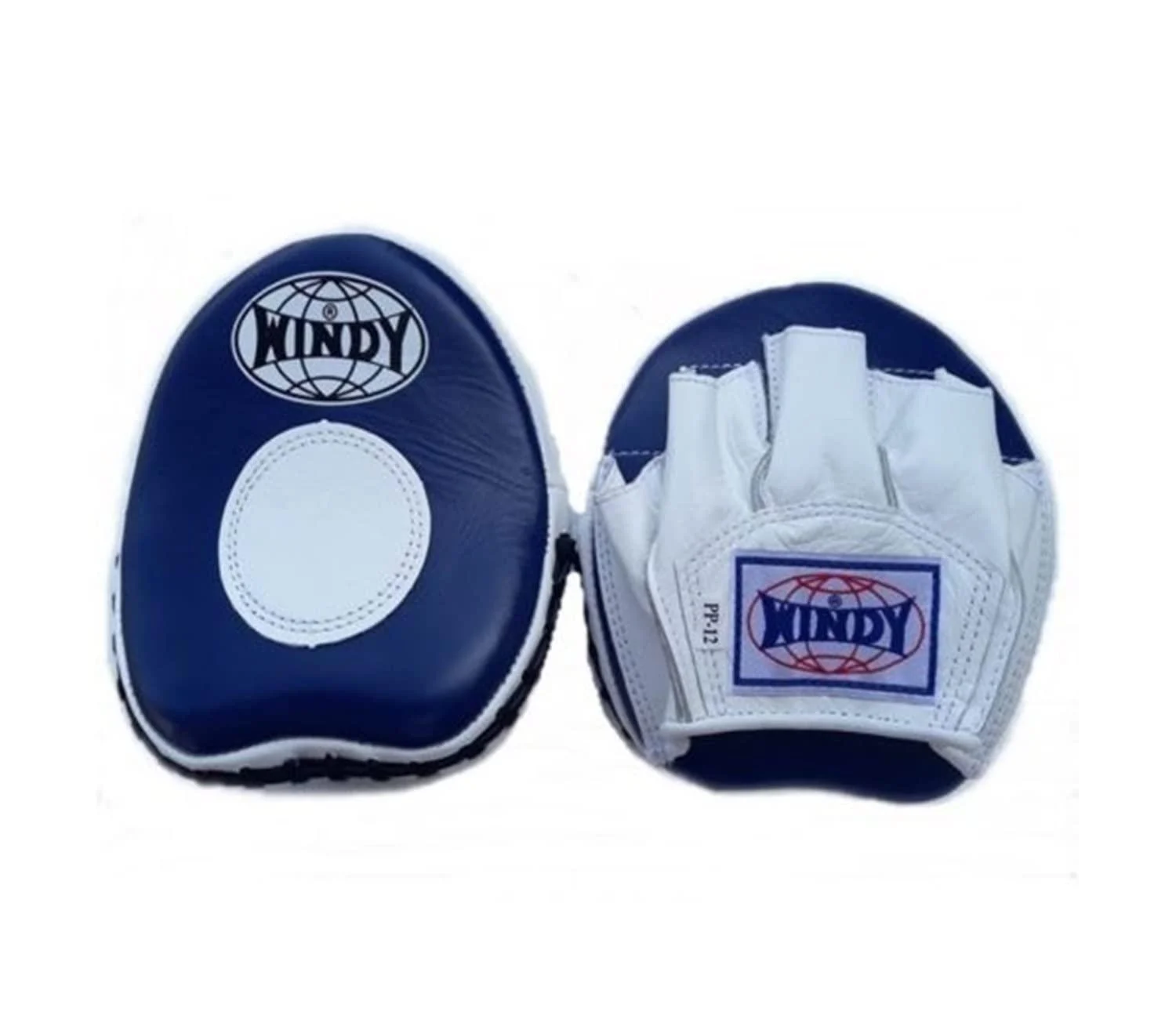 WINDY Curved Boxing MMA Muay Thai Kickboxing UFC Focus Mitts Blue