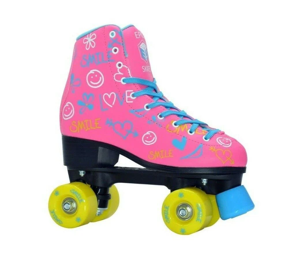Epic Skates Epic Skates Blush Quad Roller Skates Pink US kid 1/ EU 16
