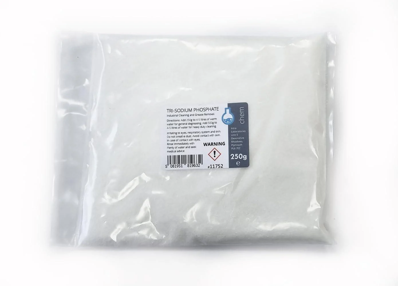 Trisodium Phosphate 250g - TSP Lab/Paint Cleaner