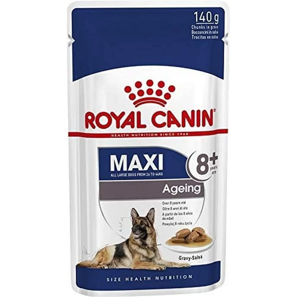 Wet SHN Maxi Aging 140g Pouch (10uds) - Royal Canin