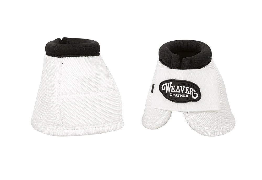 Weaver Leather Bell Boots without Turn L White