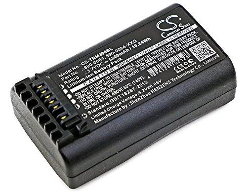 WIGOR Battery Replacement for Trimble P/N: 108571-00 53708-00 53708-PRN 890-0084 890-0084-XXQ Nomad 900LE Nomad 900LE Numeric Key Nomad 900X