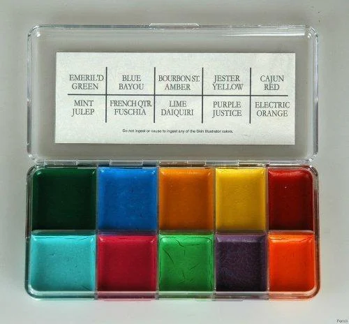 Skin Illustrator Mardi Gras Palette - Bright Colors!