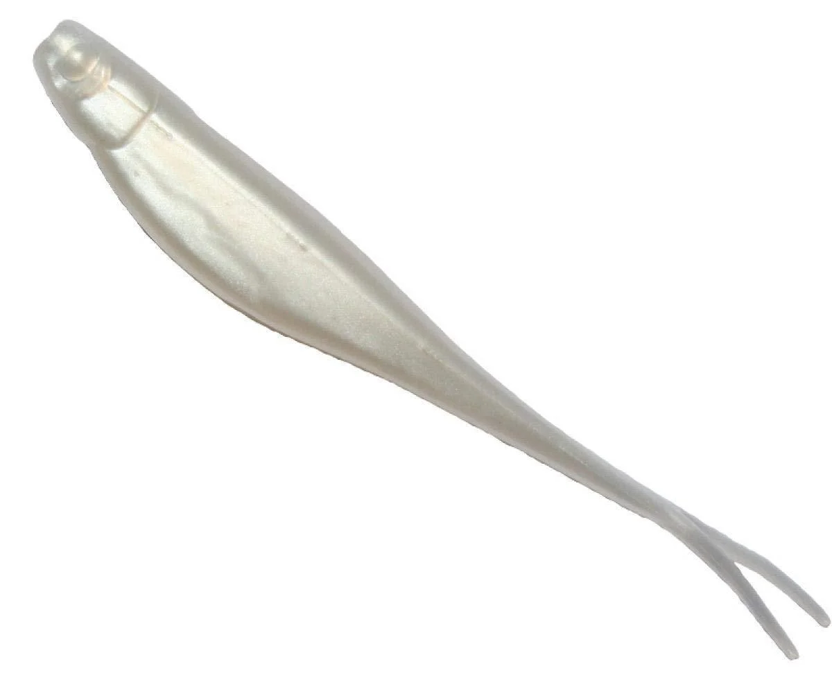 Z-MAN StreakZ Soft Jerkbait Pearl, 3 3/4 Inch