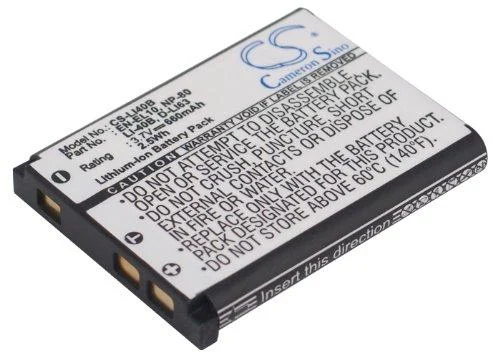 Battery Replacement for Rollei Part Number: DS5370 Compactline 360 Compactline 360 TS Compactline 360TS Compactline 370 Compactline 370 TS Compactline 370TS - GOPEO