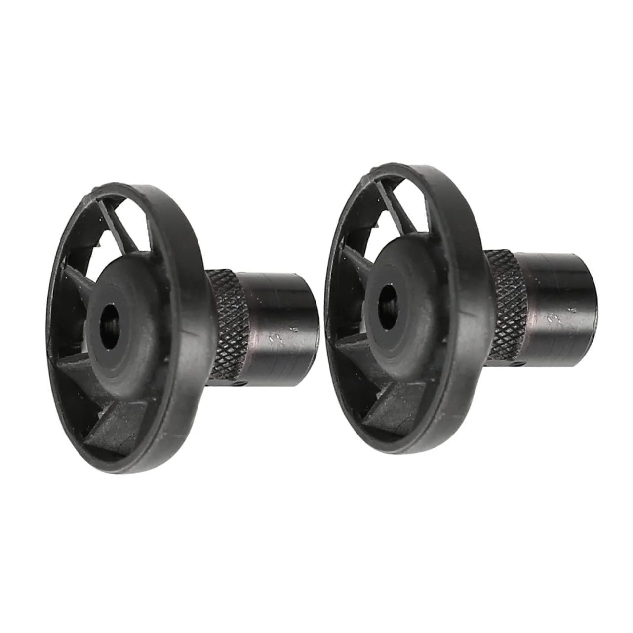 Baluue 4 Pcs Electric Grinding Chuck Grinding Accessory Grinders Blower Thread Grinder Fan Black Plastic 3x3cmx2pcs Blackx2pcs