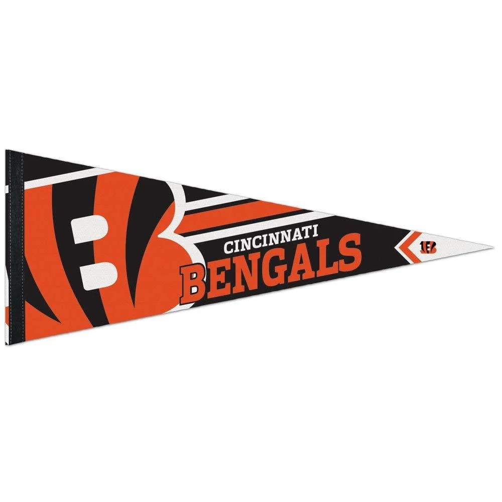 Wincraft Cincinnati Bengals Big Logo Premium NFL Wimpel