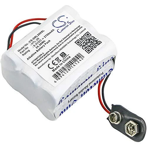 SOBOUR Battery Replacement for Vingcard Part Number: DL-26 EBDL-26 HTL-26 12 1200