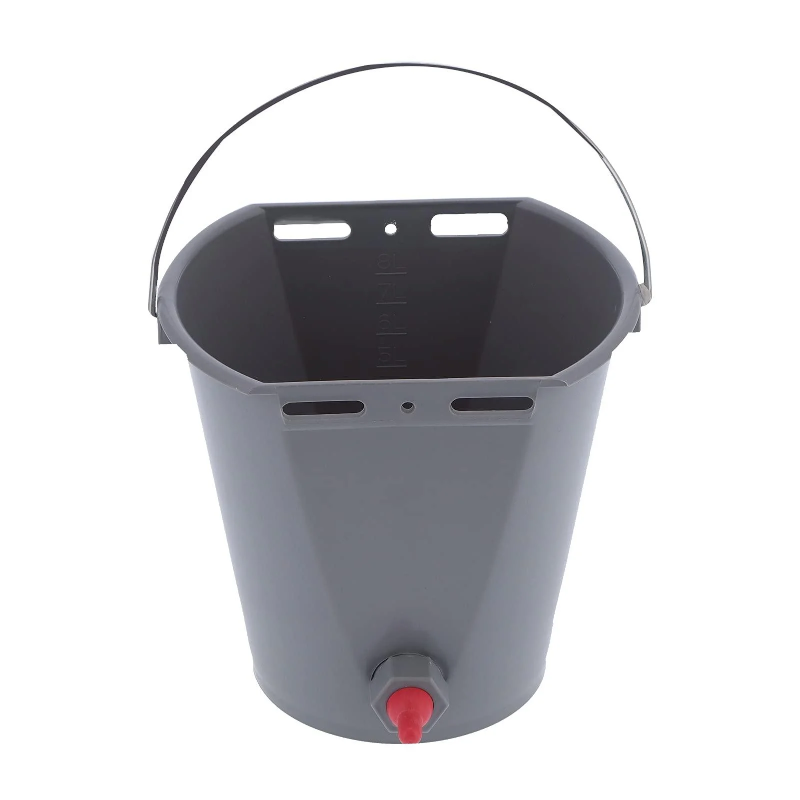 Advanced 8L Livestock Feeder Bucket - Durable & Easy - To - Install Feeding Solution for Farm Animals(#2)