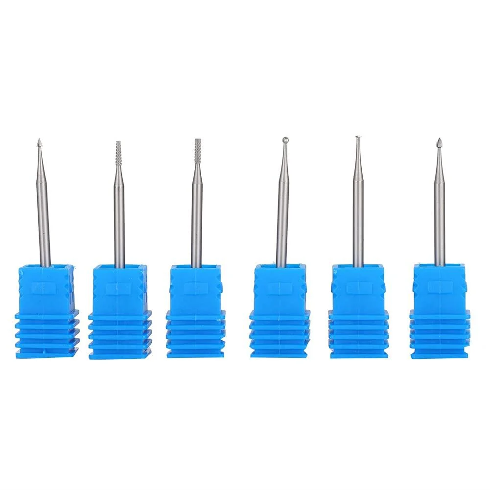 Tungsten Nail Drill Bits for Nails Glass Plastic Metal - Convenient Efficient Durable (1.4mm)