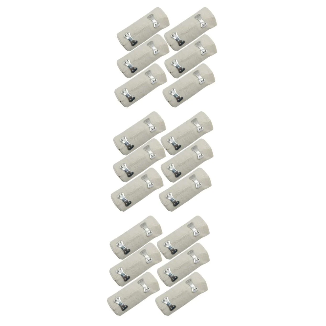 GLEAVI 18 Rolls Compression Athletic Wraps School+Supplies Extra Clips Cohesive Closure Schools Supplies Non Woven Sports
