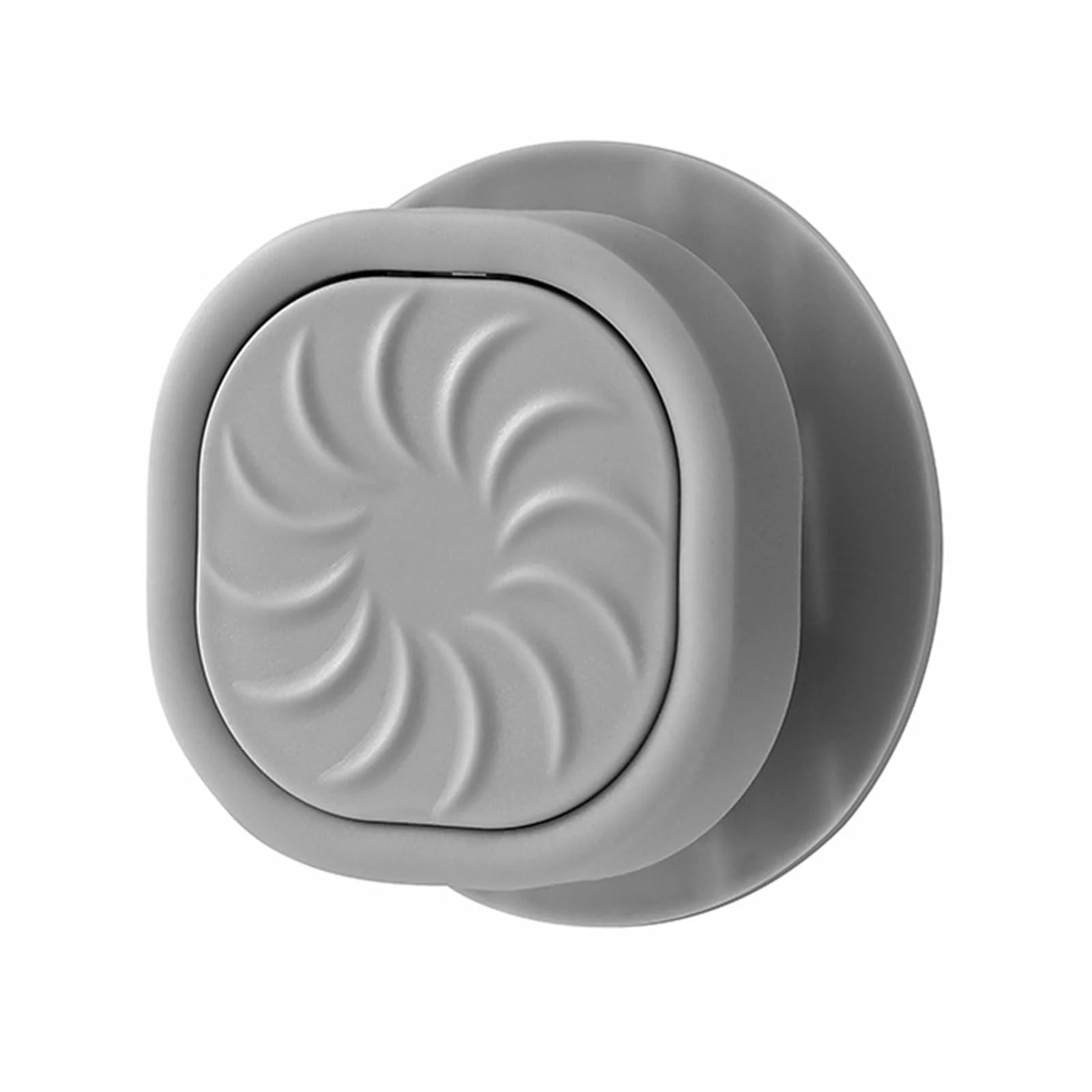 Rotating Garbage Bag Attachment Button for Waste Bag Grey - AJOIDR