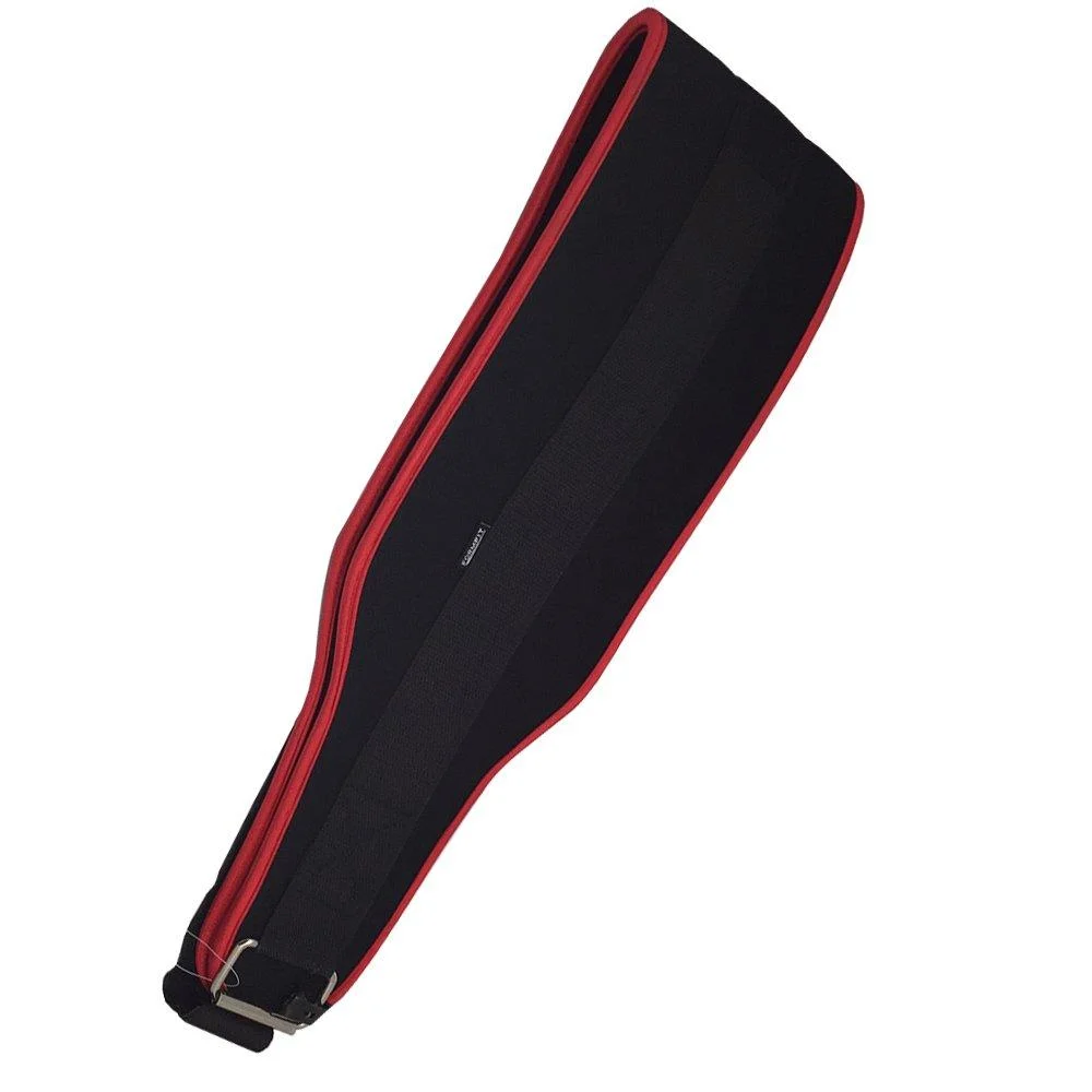 Strength Training Belt. Weightlifting Aid. Back Support. Lumbar Support for Lifting Excercises. Xtra Large. Black/Red - Formfit