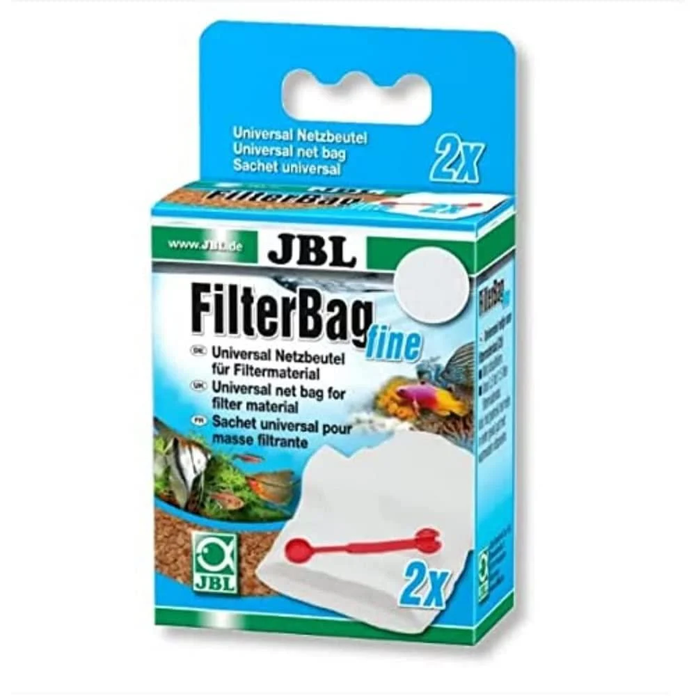 JBL FilterBag fine 6255100 bag for aquarium filter material 2 bags 2 pieces (1 pack)