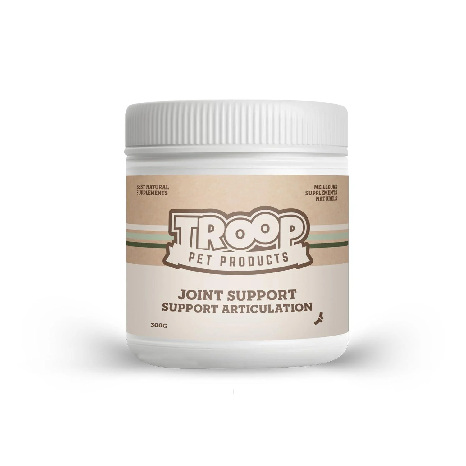 Troop Pet Products Joint Support Fully Natural Joint Supplement for Arthritis Mobility Inflammation (300g)