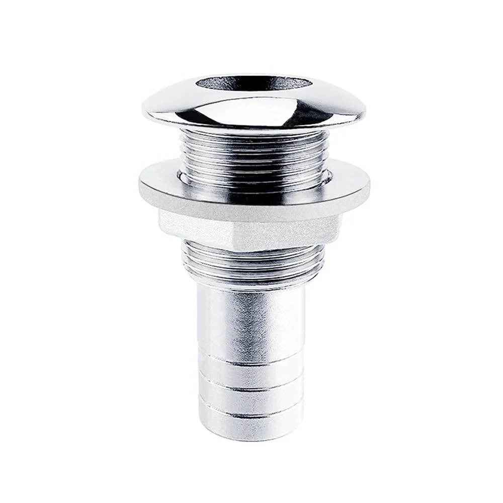 EEYAD 316 Stainless Steel Boat Thru-Hull Fitting Drain for 3/4" I.D. Hose