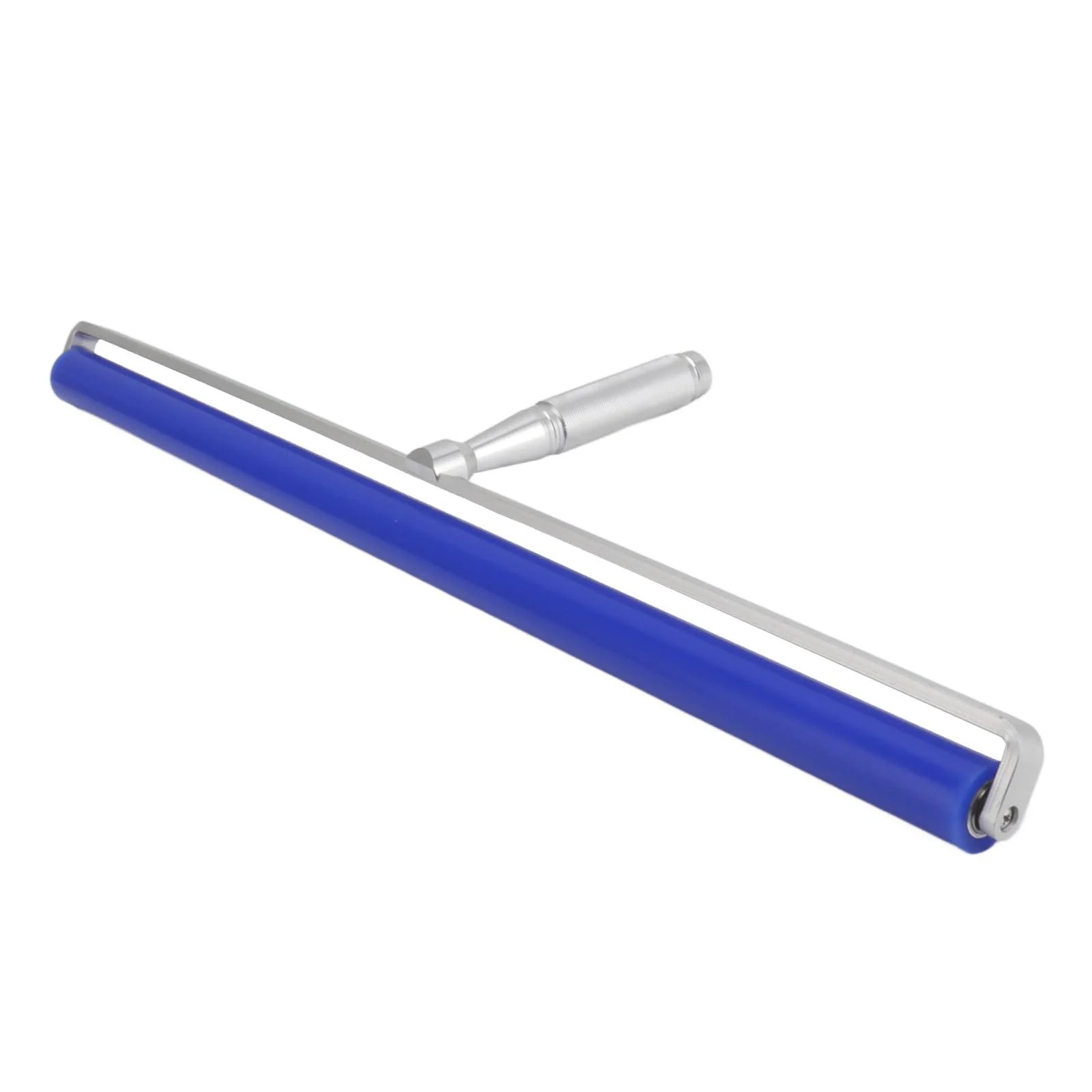 Handheld Silicone Roller, Low Viscosity Aluminum Alloy Handle, Easy Operation, Static Electricity, Sticky Dust Roller for Removing Hair Dandruff Fibers (20 Inch) - Generic