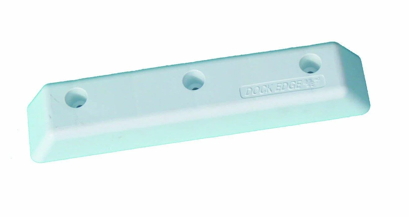 Dock Edge PVC ProTech Dock HD Protection, White Straight 12"