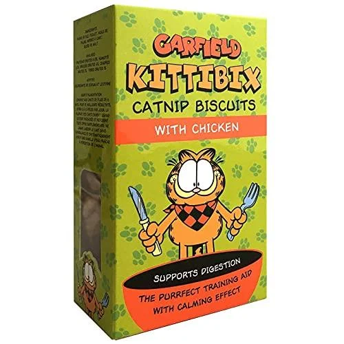 Garfield Kittibix catnip biscuits Chicken