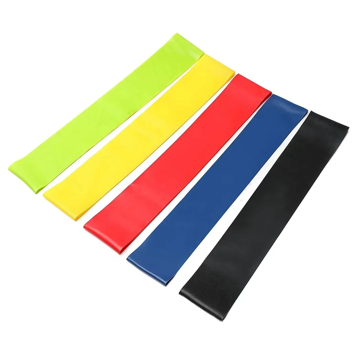 Resistance Bands Exercise Bands 5 Pack Physical Tension Bands Recovery Bands Workout Strength Training Bands for Women Yoga Arms Upper Body and Shoulder - Generic