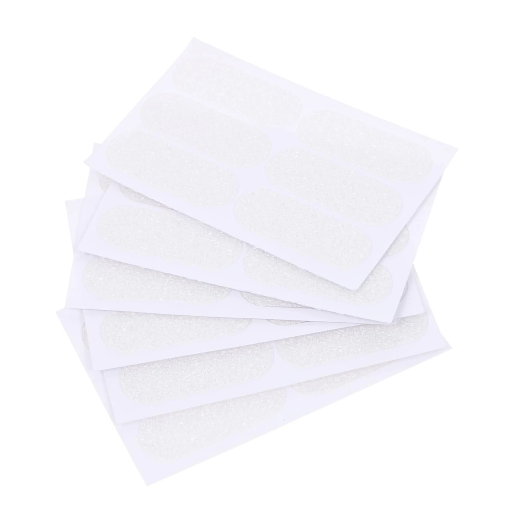 FRCOLOR 6 Sheets Elf Convenient Waterproof Stickers Waterproof Makeup Garden Wall Art Makeup Stickers Ear Patch Sticker Transparent White Water Proof Earring Peva White 4X1.5X0.1CM