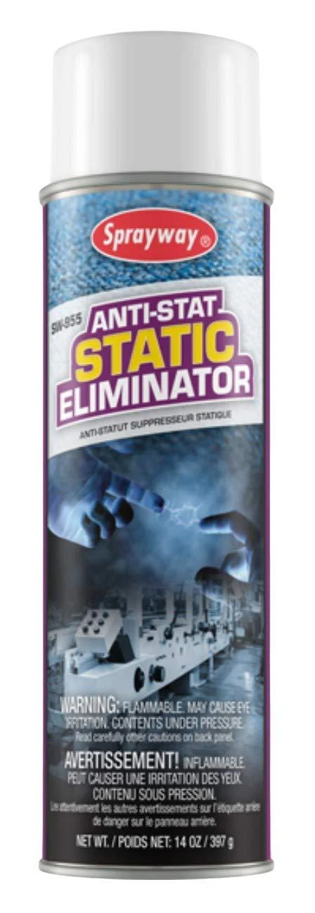 Anti Static Eliminator, 14 oz. can, 1 count - Sprayway