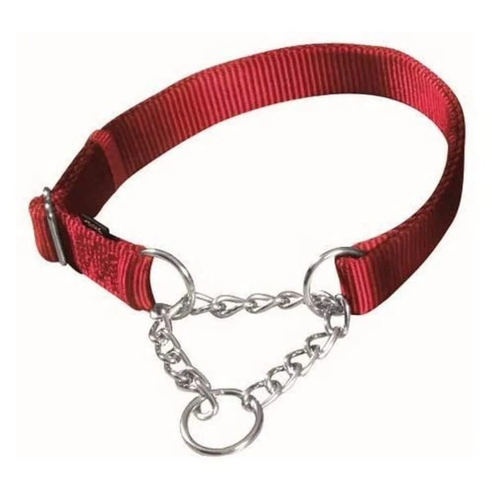 Premium Dog Choke L-XL: 45-70 cm/25 mm Red red Large-Extra Large