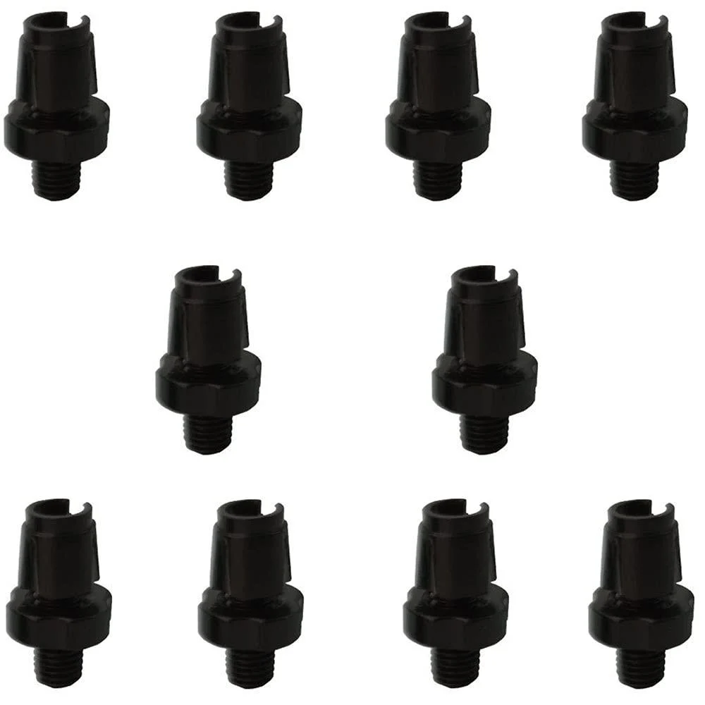 SWENSENLin 10 Pcs Bike Brake Cable Lever Barrel Adjusters Nut Adjusting Screw Fastener Bolt Brake Accessories Aluminum Alloy M7 Mountain Bike Brake Handle Lever Adjuster for Mountain Bike