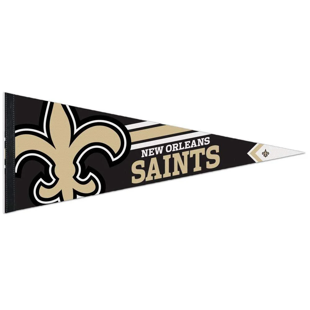 NFL 14520115 New Orleans Saints Premium Wimpel 30 5 x 76 2 cm - Wincraft
