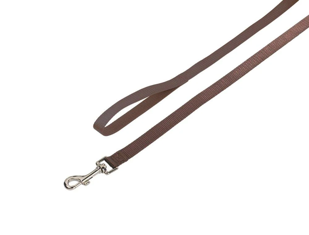 Nobby Leash Classic brown L: 120 cm W: 15 mm 1 piece brown width 15 mm