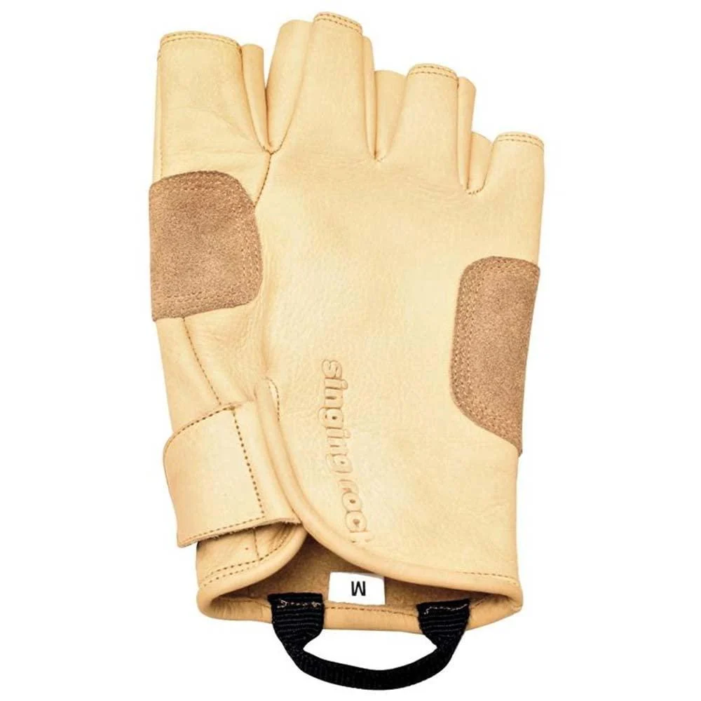 Singing Rock Grippy 3/4 Leather Gloves M