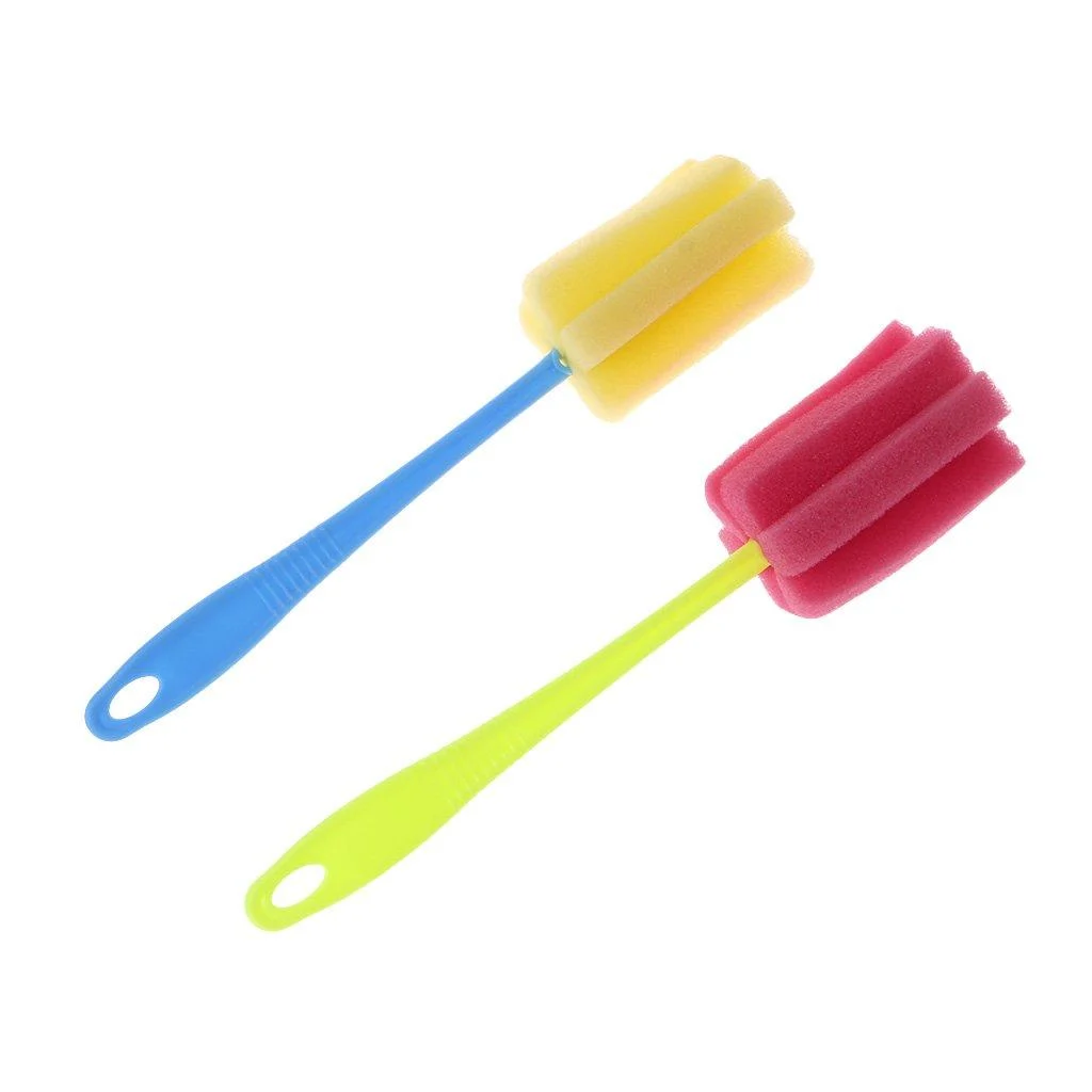 Wineglass Sponge Cup Brush Feeding Bottle Cleaner Kitchen Tool - KATAZO