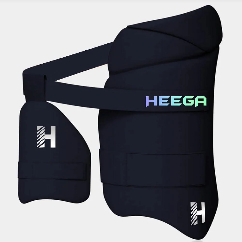 Heega Premium Thigh Guard Blue Left Hand - Heega Choice of Champion