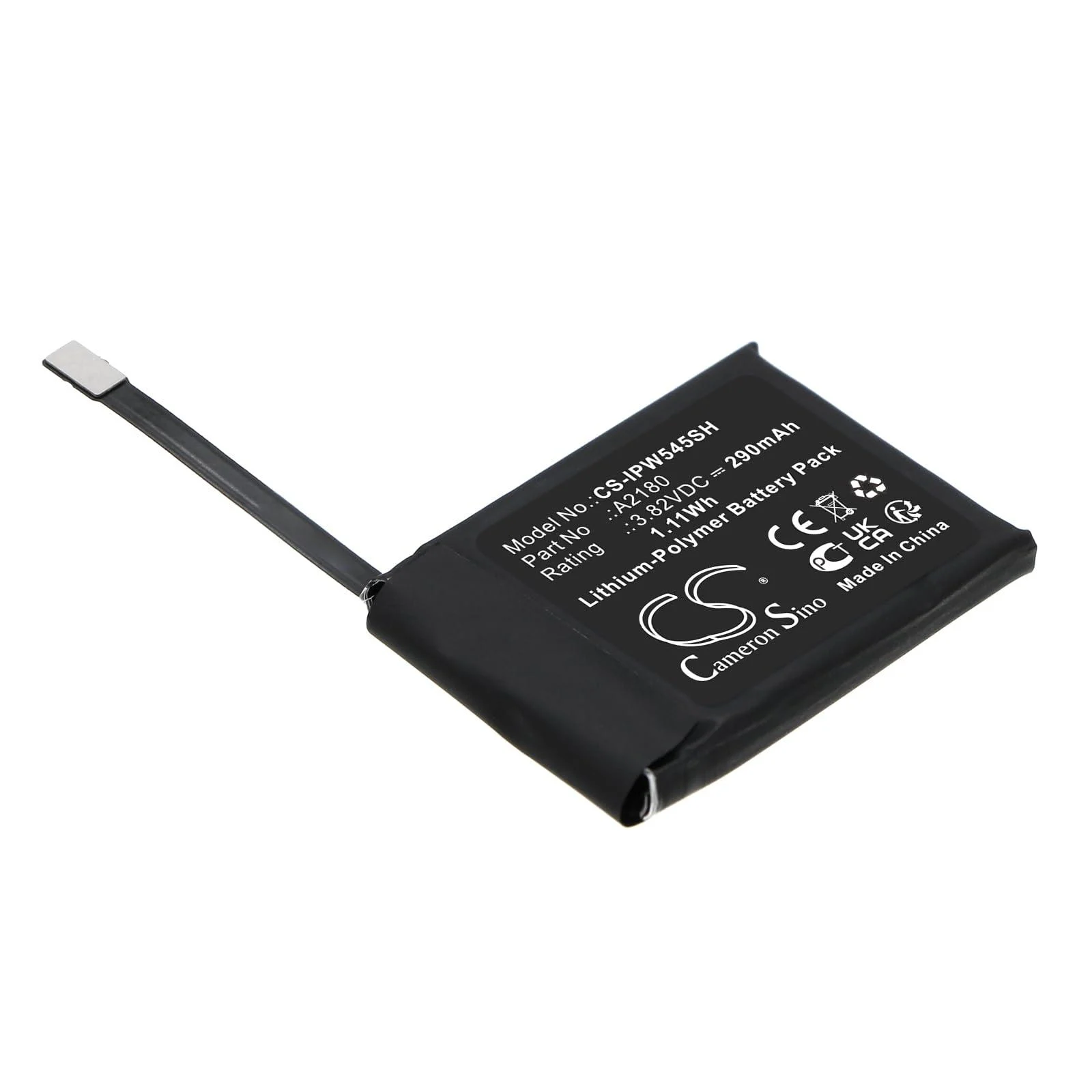 A2180 290mAh Battery Compatible with Watch SE 44mm 3.82V - Dujuanly